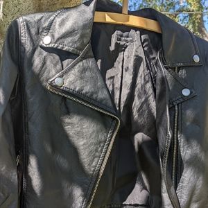 KappAhl Faux Leather Biker Jacket , Size S